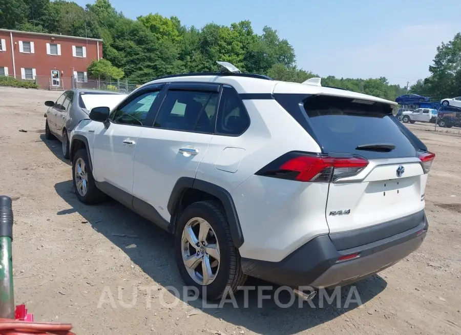 TOYOTA RAV4 HYBRID 2019 vin 2T3DWRFV9KW024495 from auto auction Iaai