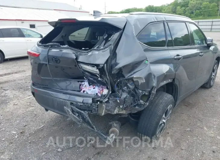 TOYOTA HIGHLANDER 2021 vin 5TDGZRBH8MS062082 from auto auction Iaai