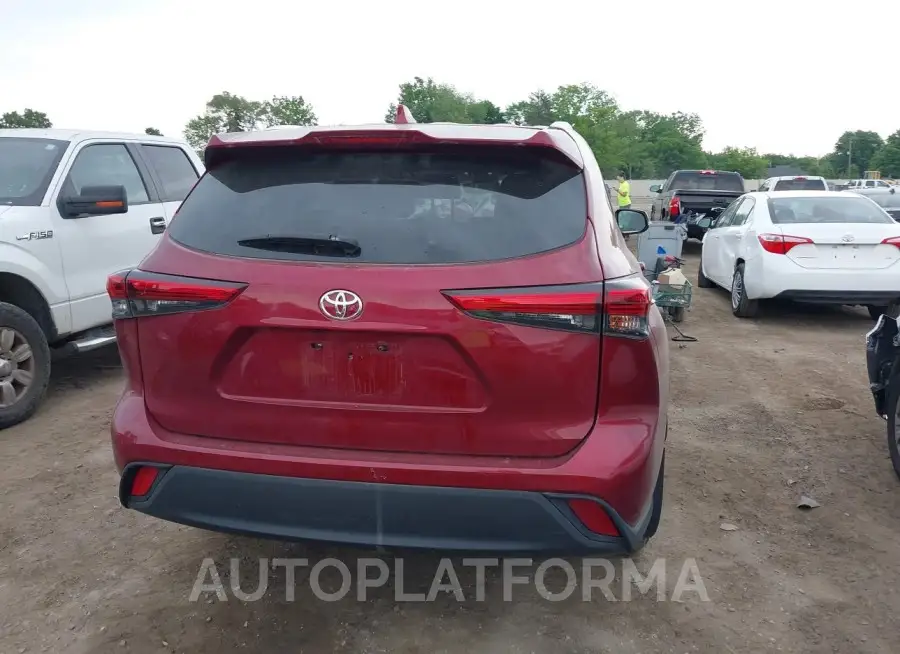 TOYOTA HIGHLANDER 2021 vin 5TDHZRBH5MS069351 from auto auction Iaai