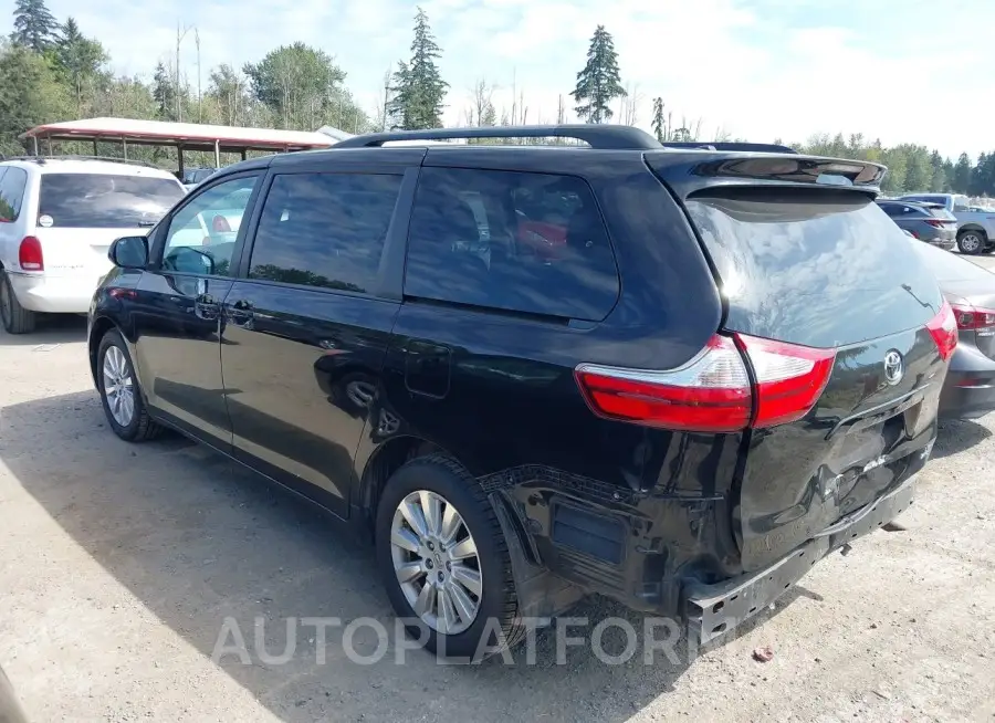 TOYOTA SIENNA 2015 vin 5TDJK3DC6FS111923 from auto auction Iaai