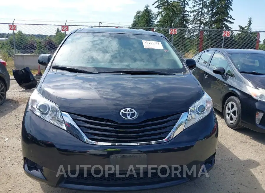 TOYOTA SIENNA 2015 vin 5TDJK3DC6FS111923 from auto auction Iaai