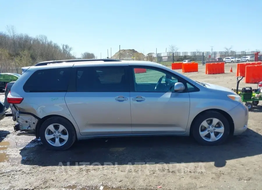 TOYOTA SIENNA 2015 vin 5TDKK3DCXFS571607 from auto auction Iaai