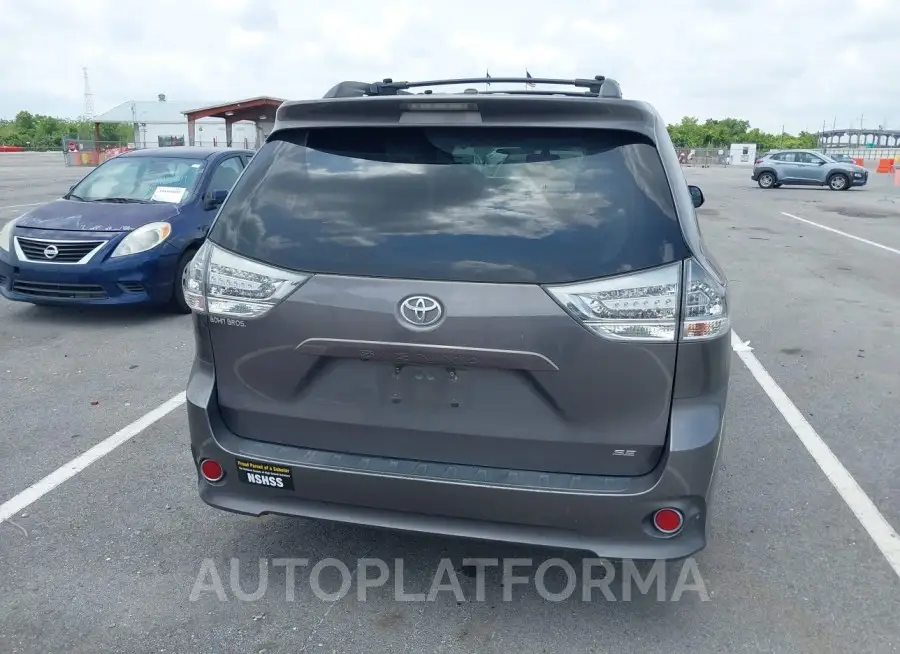 TOYOTA SIENNA 2017 vin 5TDXZ3DC3HS780708 from auto auction Iaai