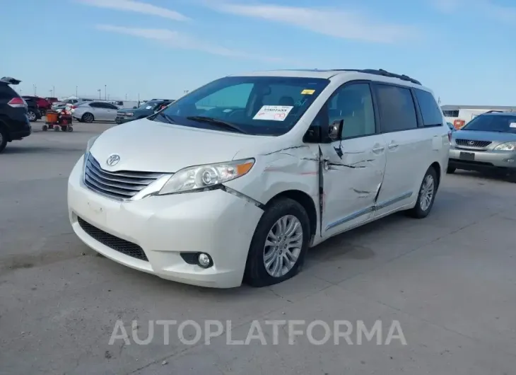 TOYOTA SIENNA 2017 vin 5TDYZ3DC6HS811048 from auto auction Iaai