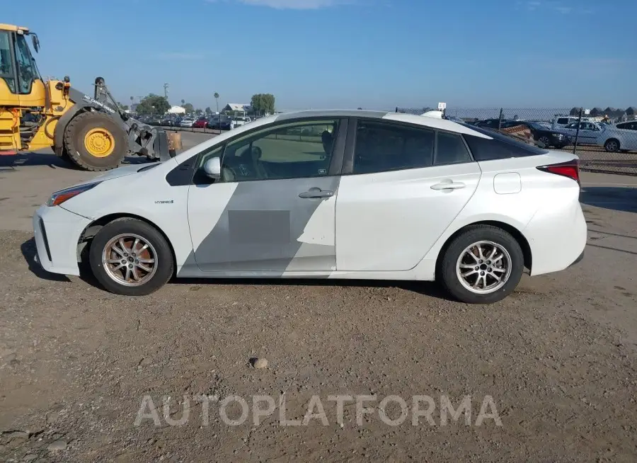 TOYOTA PRIUS 2021 vin JTDKAMFU8M3133732 from auto auction Iaai