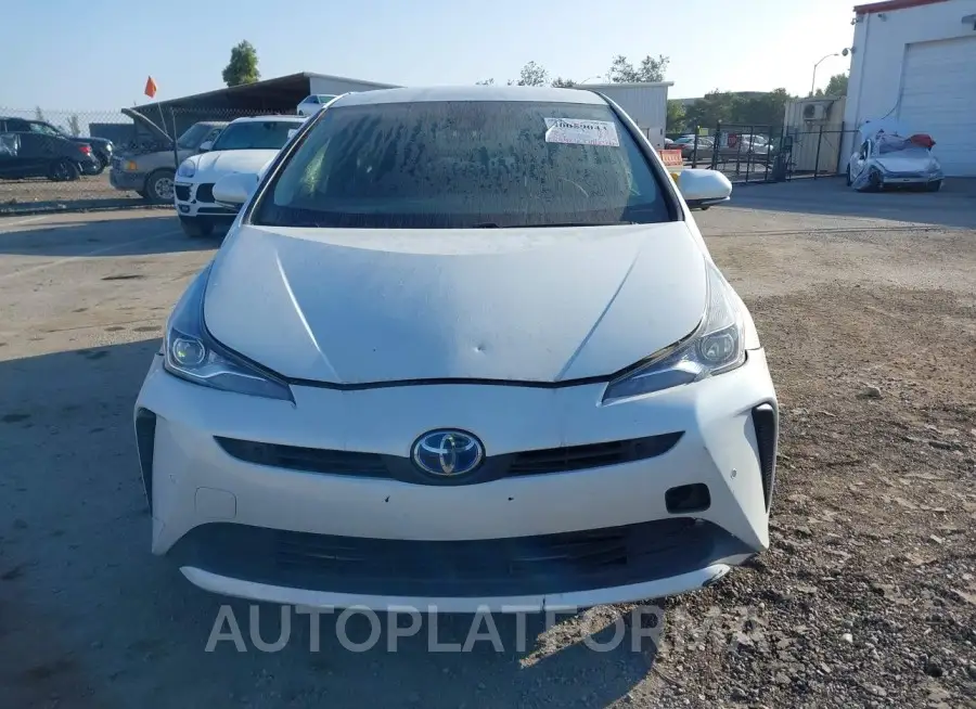 TOYOTA PRIUS 2021 vin JTDKAMFU8M3133732 from auto auction Iaai