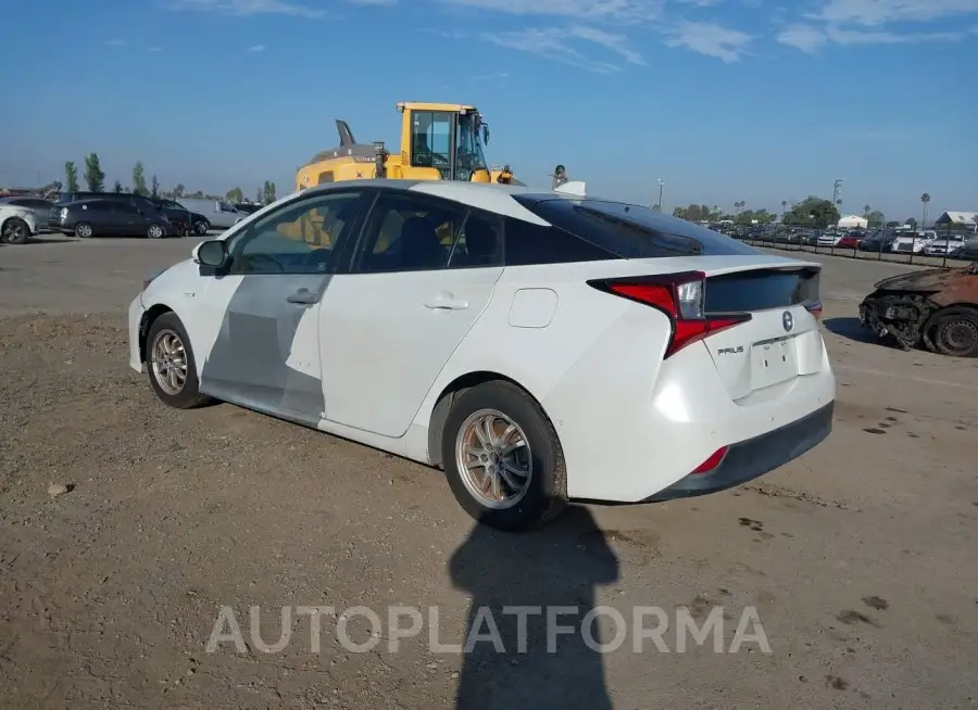 TOYOTA PRIUS 2021 vin JTDKAMFU8M3133732 from auto auction Iaai