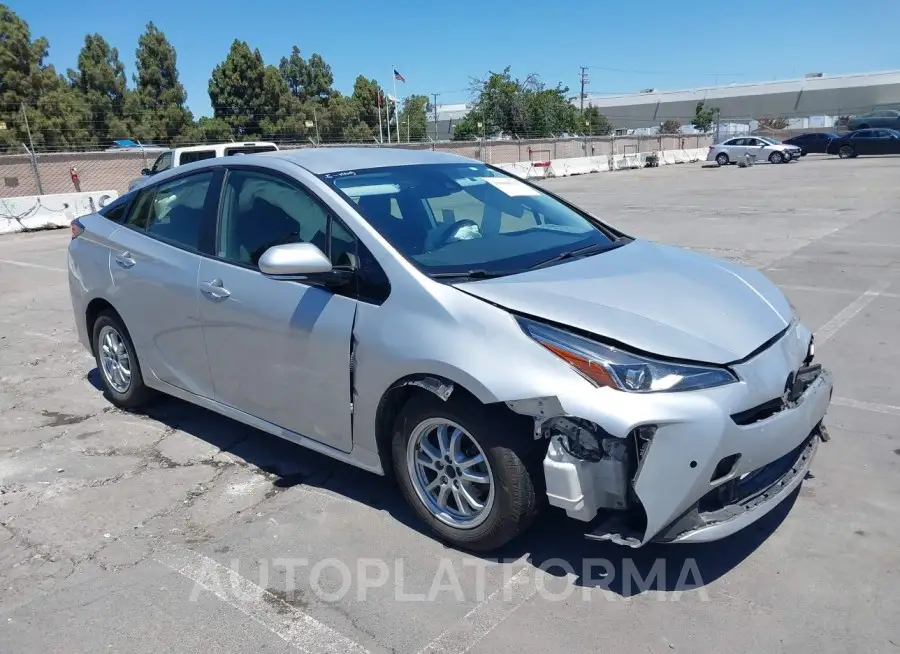 TOYOTA PRIUS 2020 vin JTDKARFU0L3105757 from auto auction Iaai