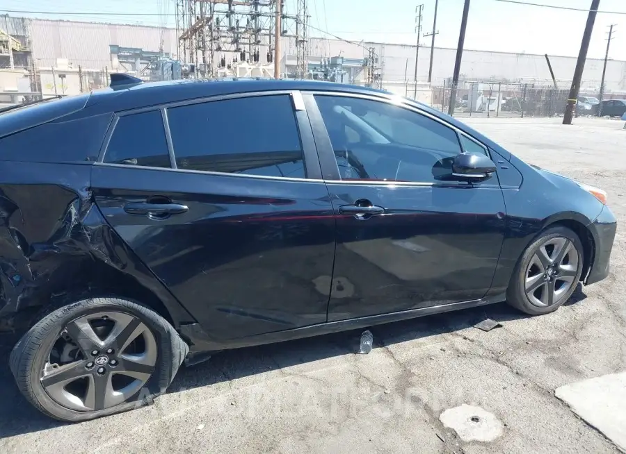 TOYOTA PRIUS 2019 vin JTDKARFU2K3091634 from auto auction Iaai