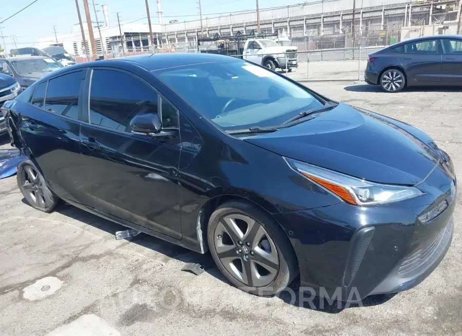 TOYOTA PRIUS 2019 vin JTDKARFU2K3091634 from auto auction Iaai