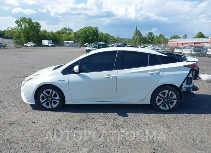 TOYOTA PRIUS 2017 vin JTDKARFUXH3032176 from auto auction Iaai