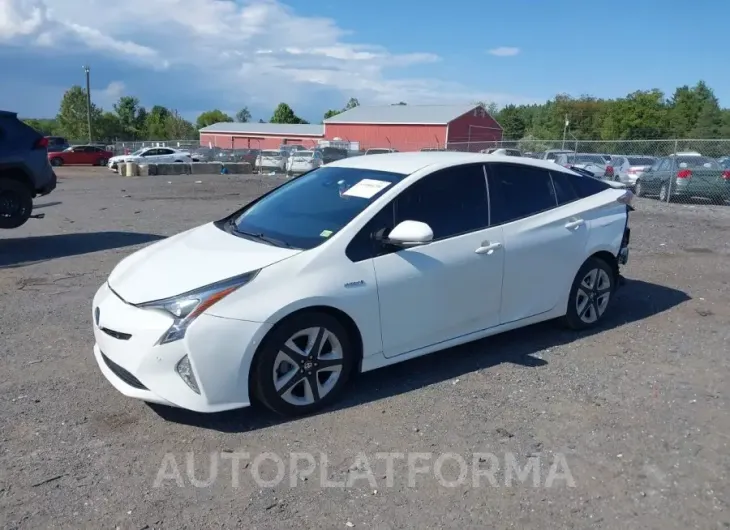 TOYOTA PRIUS 2017 vin JTDKARFUXH3032176 from auto auction Iaai