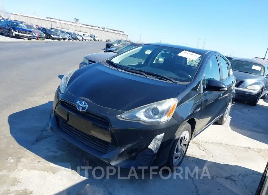 TOYOTA Prius c 2016 vin JTDKDTB38G1119943 from auto auction Iaai