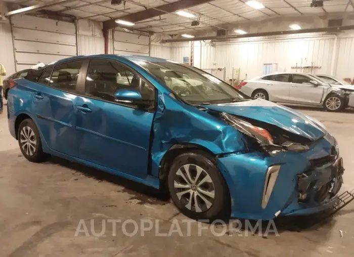 TOYOTA PRIUS 2019 vin JTDL9RFU2K3009799 from auto auction Iaai