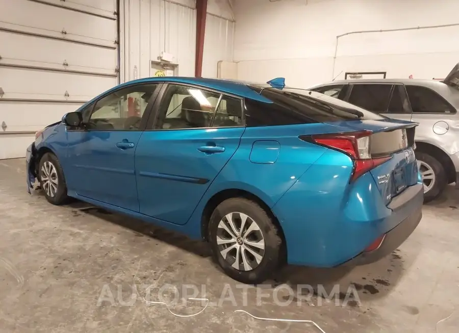 TOYOTA PRIUS 2019 vin JTDL9RFU2K3009799 from auto auction Iaai