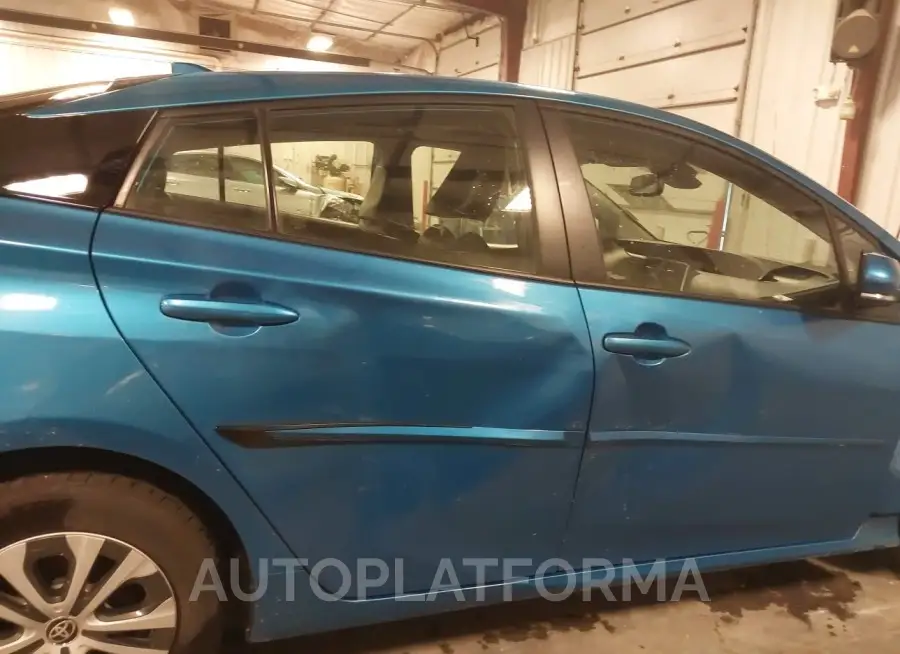 TOYOTA PRIUS 2019 vin JTDL9RFU2K3009799 from auto auction Iaai