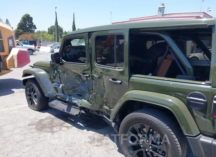 JEEP WRANGLER 4XE 2022 vin 1C4JJXP69NW228829 from auto auction Iaai