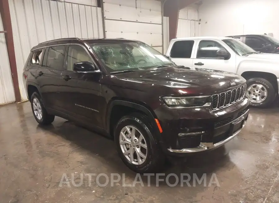 JEEP GRAND CHEROKEE L 2022 vin 1C4RJKBG3N8627696 from auto auction Iaai