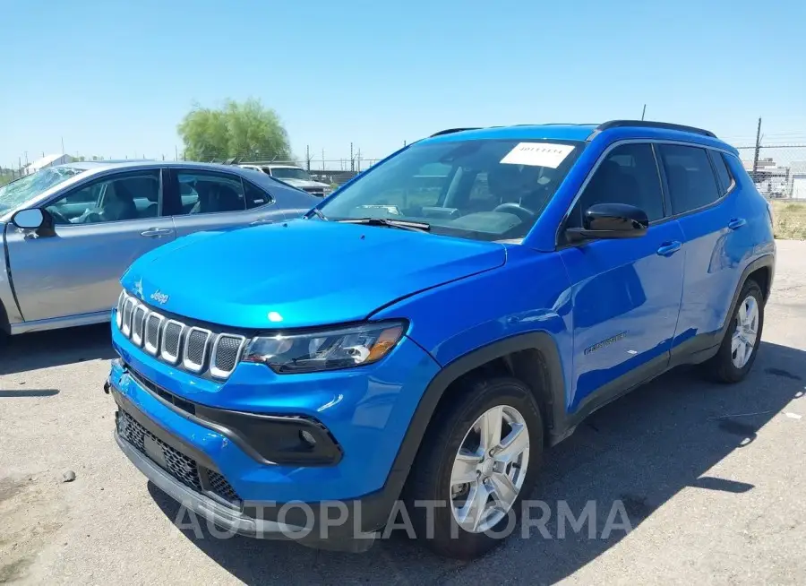 JEEP COMPASS 2022 vin 3C4NJCBB8NT104068 from auto auction Iaai