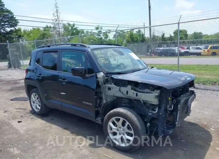 JEEP RENEGADE 2018 vin ZACCJBBB0JPG79445 from auto auction Iaai