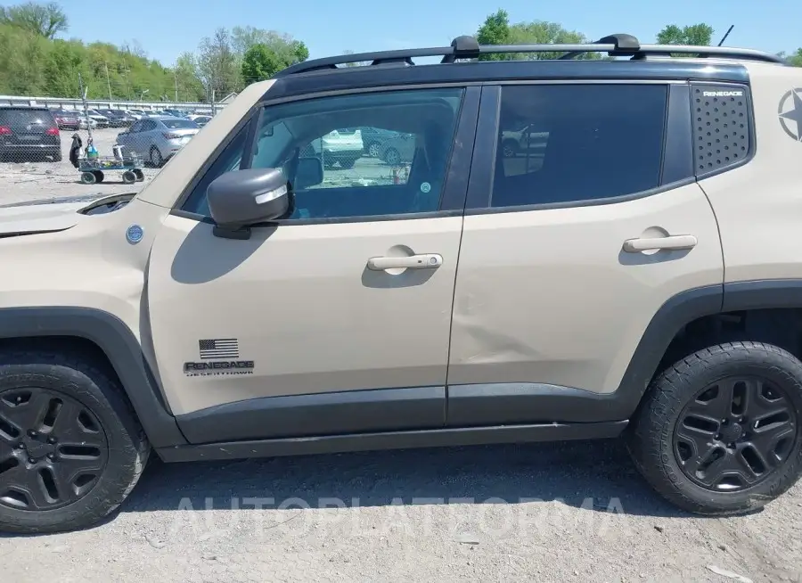 JEEP RENEGADE 2017 vin ZACCJBCB6HPE78996 from auto auction Iaai