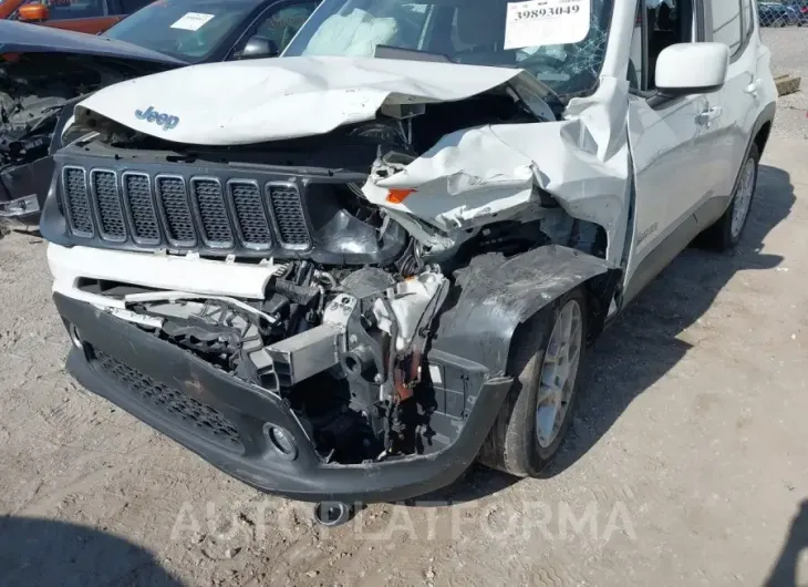 JEEP RENEGADE 2019 vin ZACNJABB9KPK08895 from auto auction Iaai