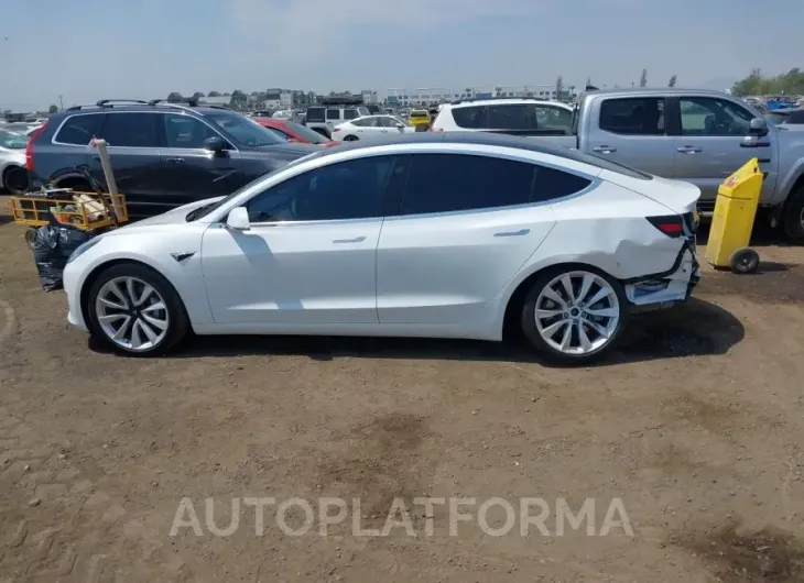 TESLA MODEL 3 2020 vin 5YJ3E1EA3LF785741 from auto auction Iaai