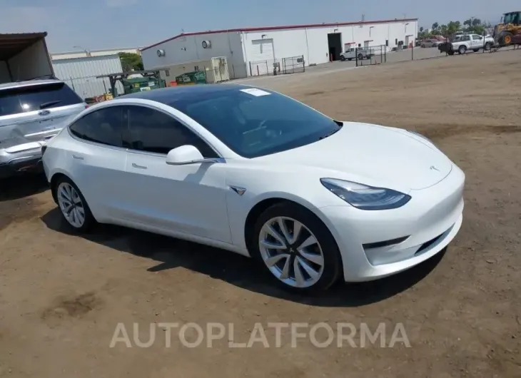 TESLA MODEL 3 2020 vin 5YJ3E1EA3LF785741 from auto auction Iaai