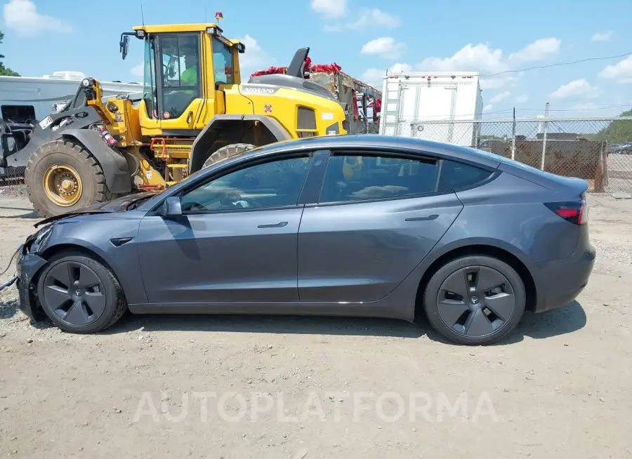 TESLA MODEL 3 2023 vin 5YJ3E1EA3PF657229 from auto auction Iaai