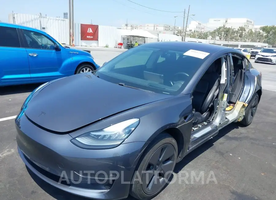 TESLA MODEL 3 2018 vin 5YJ3E1EA7JF022053 from auto auction Iaai