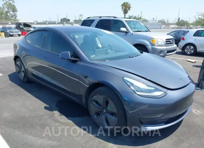 TESLA MODEL 3 2018 vin 5YJ3E1EA7JF022053 from auto auction Iaai