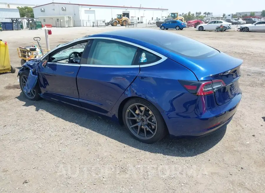 TESLA MODEL 3 2018 vin 5YJ3E1EA9JF160385 from auto auction Iaai