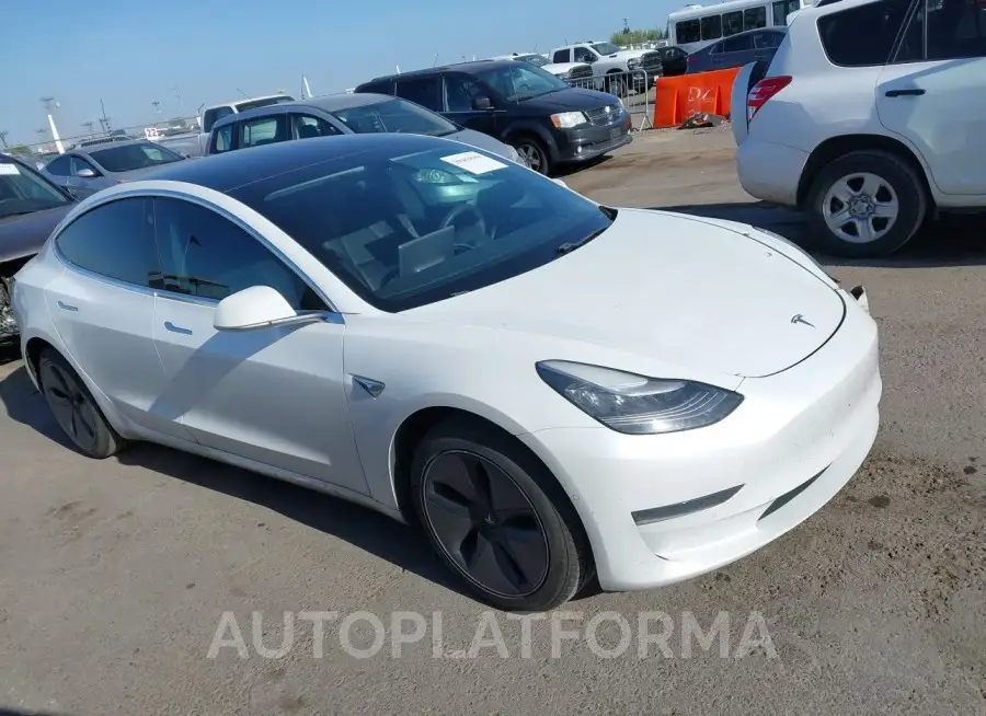 TESLA MODEL 3 2020 vin 5YJ3E1EAXLF612928 from auto auction Iaai