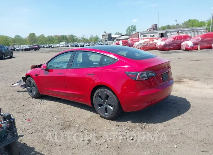 TESLA MODEL 3 2021 vin 5YJ3E1EB7MF055924 from auto auction Iaai