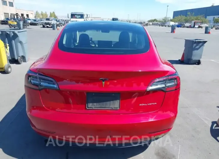 TESLA MODEL 3 2022 vin 5YJ3E1EB8NF137078 from auto auction Iaai