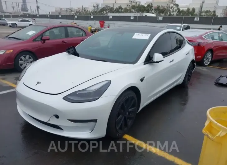 TESLA MODEL 3 2022 vin 5YJ3E1EB8NF167228 from auto auction Iaai