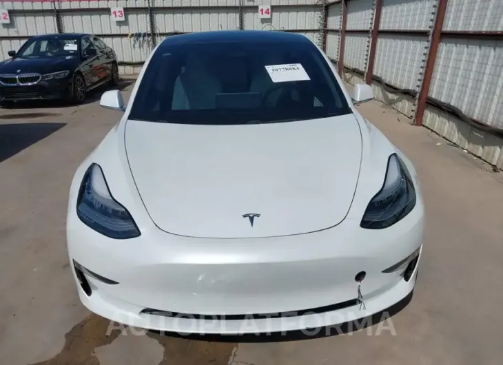 TESLA MODEL 3 2020 vin 5YJ3E1ECXLF742872 from auto auction Iaai