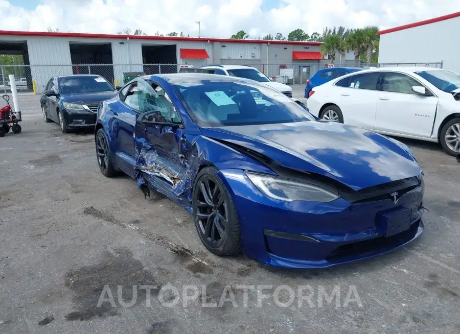 TESLA MODEL S 2022 vin 5YJSA1E56NF490615 from auto auction Iaai