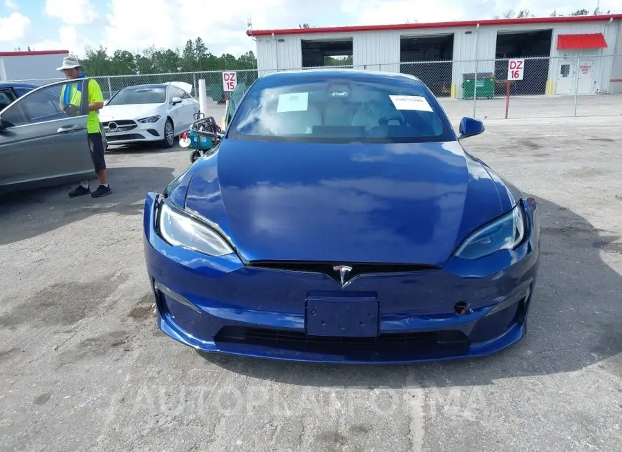 TESLA MODEL S 2022 vin 5YJSA1E56NF490615 from auto auction Iaai