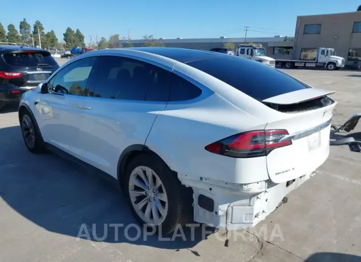 TESLA MODEL X 2017 vin 5YJXCBE28HF060861 from auto auction Iaai