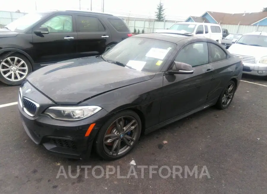 BMW M235I 2016 vin WBA1J7C5XGV359738 from auto auction Iaai