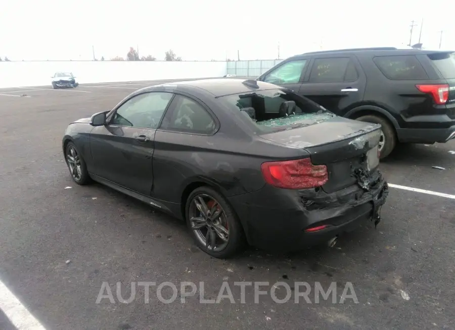 BMW M235I 2016 vin WBA1J7C5XGV359738 from auto auction Iaai