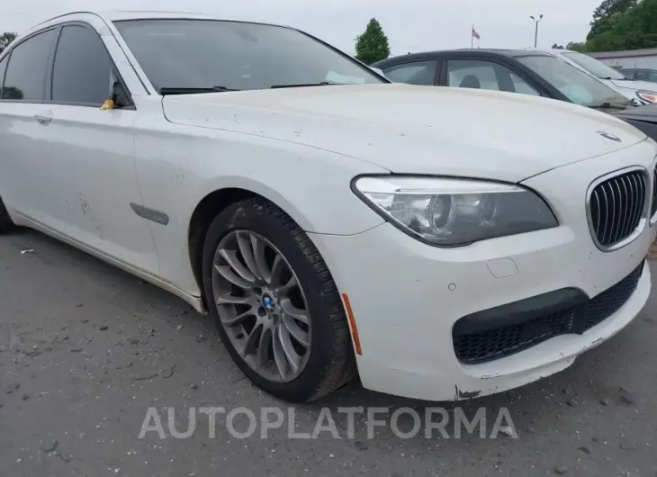 BMW 740LI 2015 vin WBAYF4C52FD874073 from auto auction Iaai