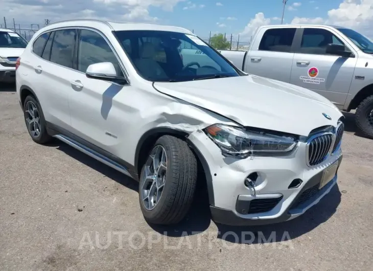 BMW X1 2018 vin WBXHT3C32J5L25791 from auto auction Iaai