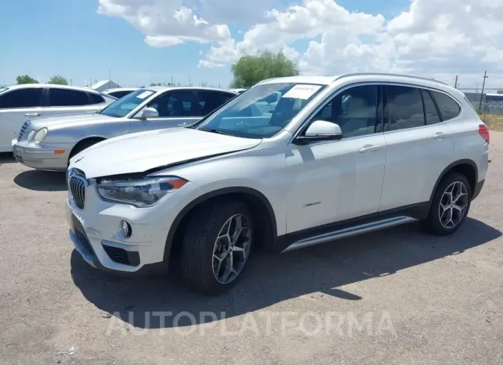 BMW X1 2018 vin WBXHT3C32J5L25791 from auto auction Iaai