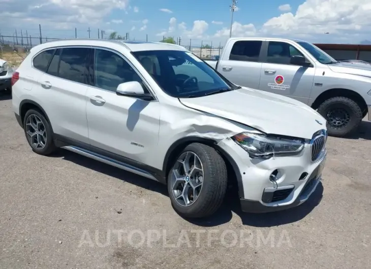 BMW X1 2018 vin WBXHT3C32J5L25791 from auto auction Iaai