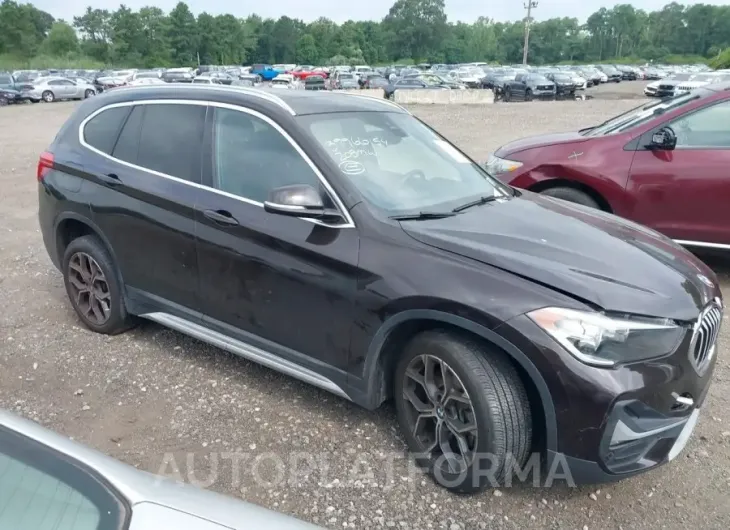 BMW X1 2020 vin WBXJG7C03L5P30595 from auto auction Iaai