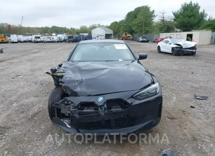 BMW I4 2023 vin WBY43AW0XPFR43265 from auto auction Iaai