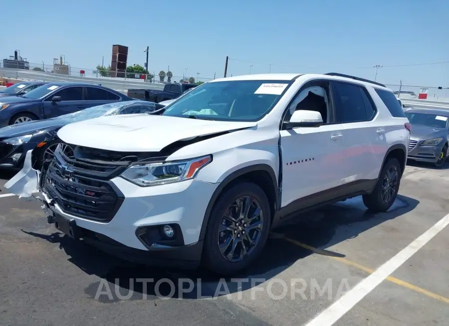 CHEVROLET TRAVERSE 2021 vin 1GNERJKW7MJ188106 from auto auction Iaai