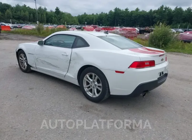 CHEVROLET CAMARO 2015 vin 2G1FB1E35F9188955 from auto auction Iaai